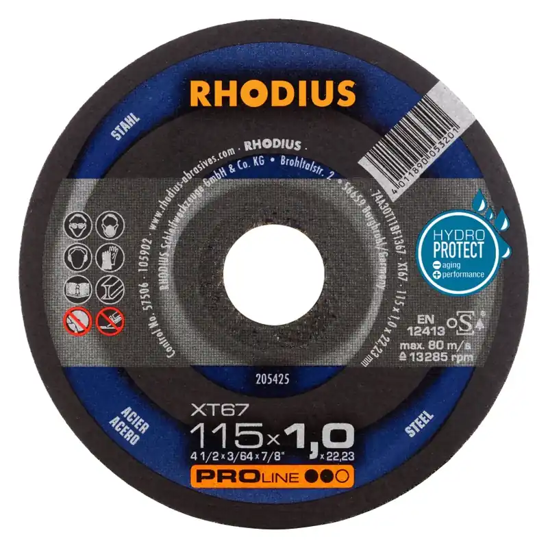 Must-Have Řezný kotouč RHODIUS 115x1,0x22,23 205425