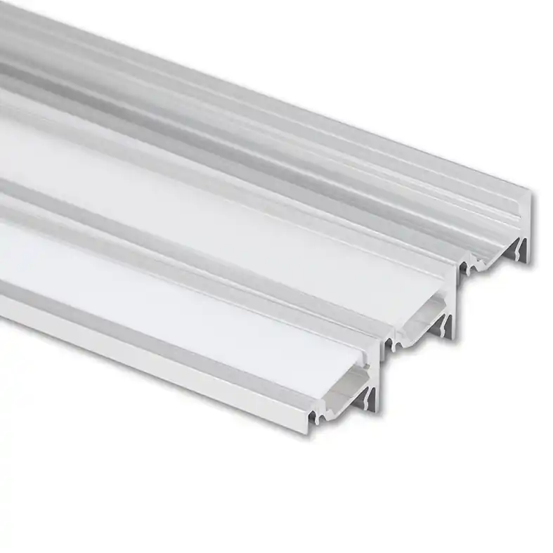 Bezpečná Platba MCLED PROFIL AL PŘIS. ROHOVÝ RN 19X15MM VČ. ČIRÉHO DIFUZORU 1M ML-761.094.02.1