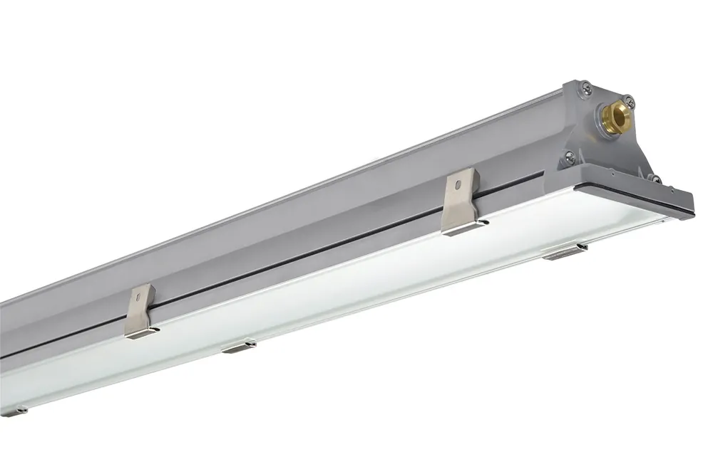Limitovaná Edice TREVOS SVÍTIDLO ALUMAX LED 2.4FT 6400/840 36W 2X3200LM DIF. Z TEP.TVRZ. BEZP. SKLA IP66 50550
