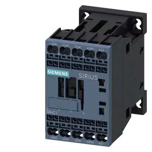 Luxusní SIEMENS Stykač vazební pomocný 2 NO + 2 NC, DC 110V, S00, pružinová svorka, s varistorem