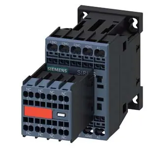 SIEMENS Stykač pomocný 4 NO + 4 NC, AC230V, 50/60Hz S00, pružinová svorka Limitovaná Edice