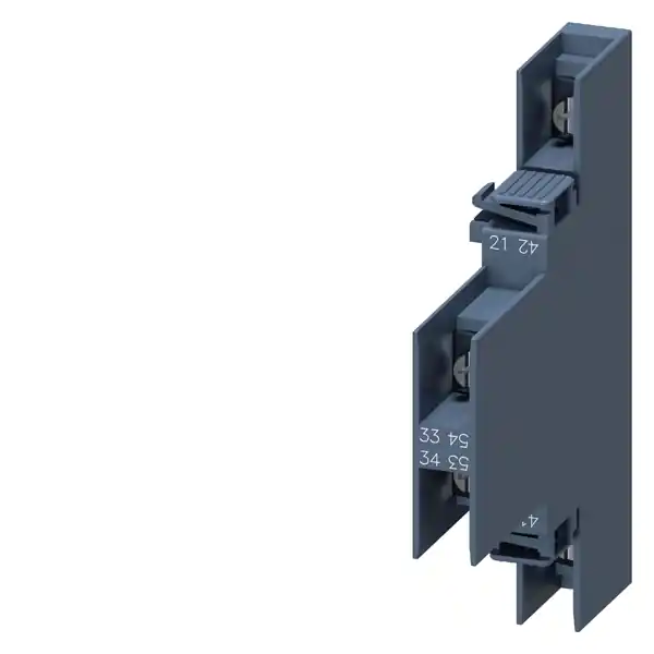 Exkluzivní SIEMENS Blok pomocných kontaktů 1 NO + 1 NC, proudová dráha: 1 NC, 1 NO, S00, R: 21/22, 33/34 L: 41/42, 53/54