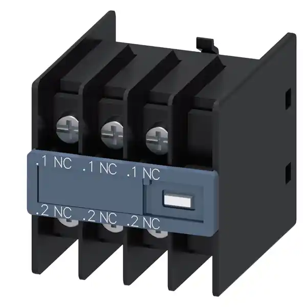Luxusní SIEMENS Blok pomocných kontaktů 3 NC, proudová dráha: 1 NC, 1 NC, 1 NC, 3RT2,.1/.2,.1/.2,.1/.2