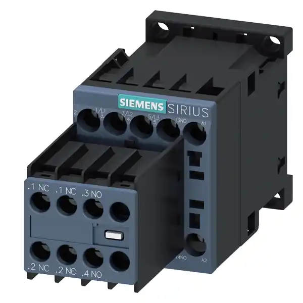 SK0058894-CZ20260306-083626-0-1772757394-pim-926891_1 Kup Teď SIEMENS Stykač AC-3, 9A/4kW/400V, 3pólový, DC 24V, 2 NO + 2 NC, šroubová svorka