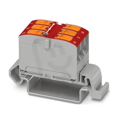 Pouze Dnes Blok rozvodek PTVFIX 6X2,5-NS35A RD PHOENIX CONTACT 1019528