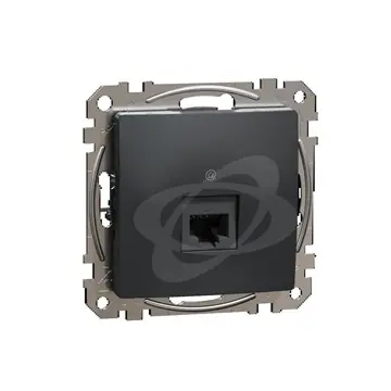 Nejlepší Cena Sedna Design zásuvka datová 1-násobná RJ45 Cat.6 UTP antracit