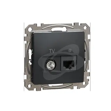 SK0142856-CZ20260306-083713-0-1772757440-SDD114469T Sedna Design zásuvka datová kombinovaná TV+RJ45 Cat.6 UTP antracit Top Prodej