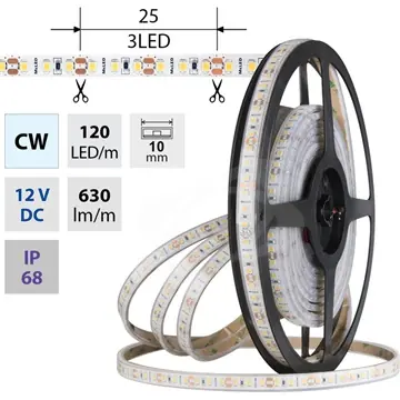 SK0142971-CZ20260306-083713-0-1772757440-2468082 Zlevněný LED pásek 9,6W/m 12VDC 6000K 630lm pásek 10mm 120LED IP68 CRI90