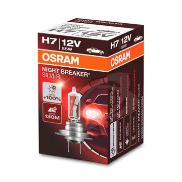 SK0142990-CZ20260306-083713-0-1772757440-1827028 Novinka Autožárovka 12V H7 55W PX26d NIGHT BREAKER SILVER Osram