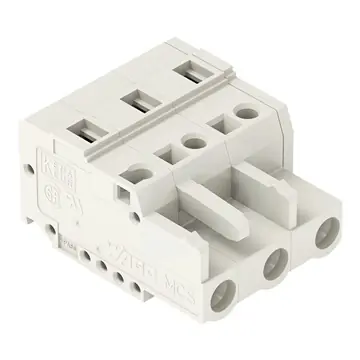 Vrácení Zdarma Konektor 3-pól. světlešedý 7,5 mm