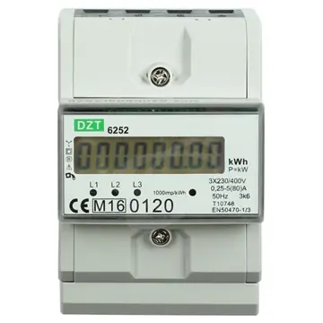 SK0143517-CZ20260306-083713-0-1772757440-DZT6252 Elektroměr DZT 6252 0,25-80A CZ CEJCH, přímé měření 0,25-80A, úředně o Velkoobchod