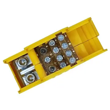 Jen Po Omezenou Doba Distribuční blok DTB 70/7x6+2x25+2x35 zel.žl