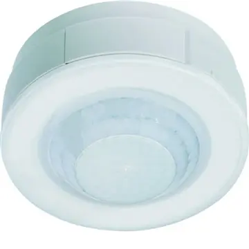 Detektor pohybu/přítomnosti 360 st. nástěnný 10A spínání v nule IP21 Novinka